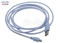 CAB-CONSOLE-USB Cisco Serial Console Cable Mini 1.8 Meter 6Ft Light Blue Color